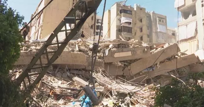 Footage reveals horrific scenes from Beirut after Israeli airstrikes