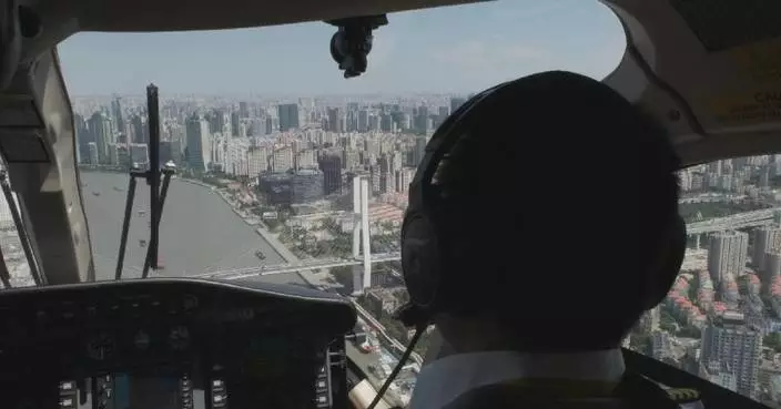 Aerial sightseeing, &#8220;sky wedding&#8221; show China&#8217;s low-altitude economy taking off