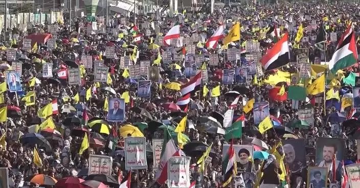 Yemenis protest against Nasrallah's assassination, Israel's bombings