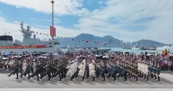 PLA HK Garrison opens barracks to mark 75th founding anniversary of PRC