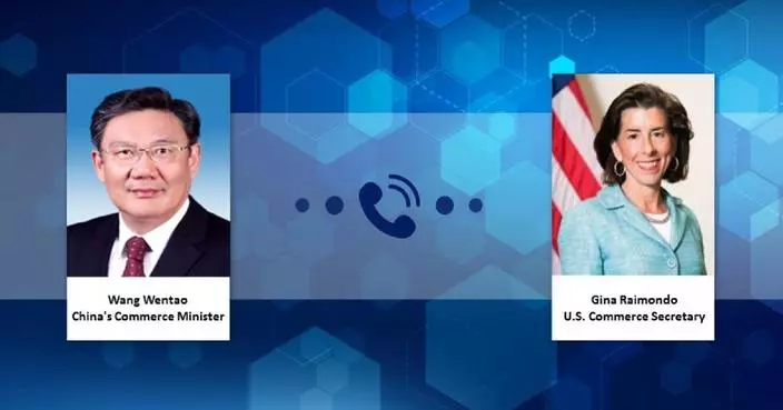 Chinese commerce minister, U.S. commerce secretary talk by telephone