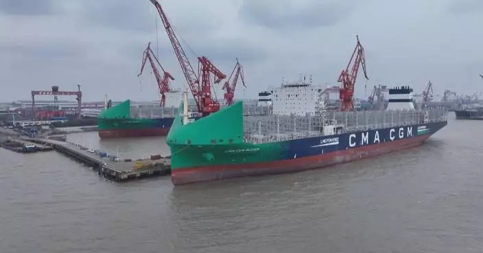 China secures 70 percent of global green ship orders in first three quarters