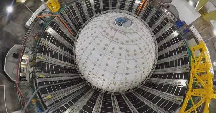 China builds huge underground transparent spherical detector to trap &#8220;ghost particles&#8221;