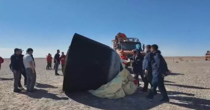 China successfully retrieves first reusable, returnable test satellite