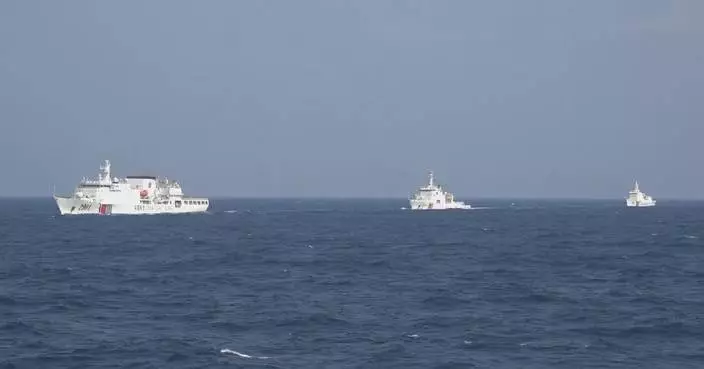 China Coast Guard patrols around Taiwan island