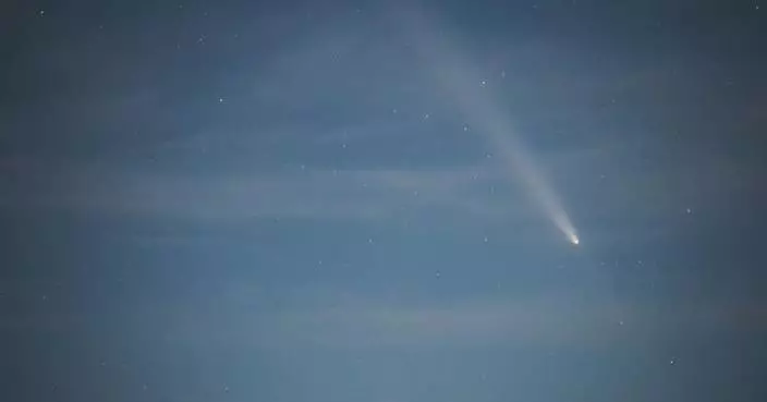 Comet C/2023 A3 sweeps across skies in north, northwest China