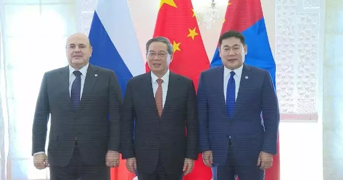 China ready to join Russia, Mongolia for deeper trilateral cooperation: premier