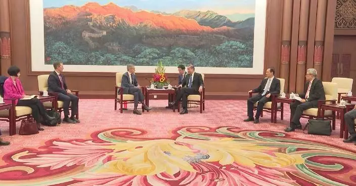 Chinese FM meets president of Eurasia Group