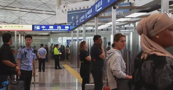 Chinese cities see surging numbers of entry-exit trips by foreign nationals