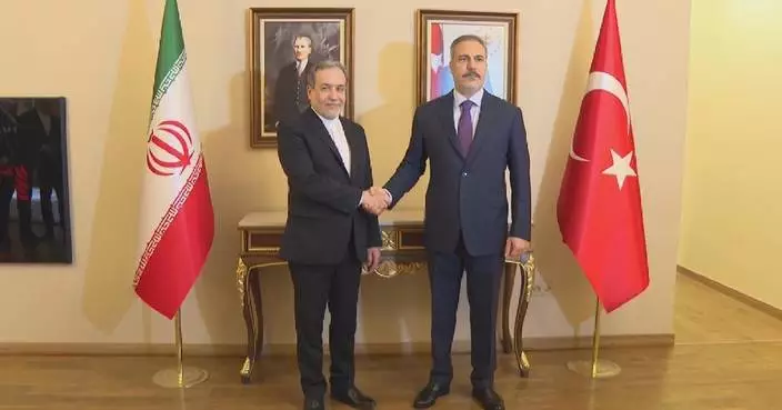 Turkish, Iranian foreign ministers meet on regional situation