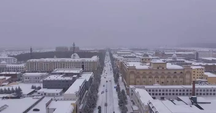 Heavy snow blankets China&#8217;s northernmost city