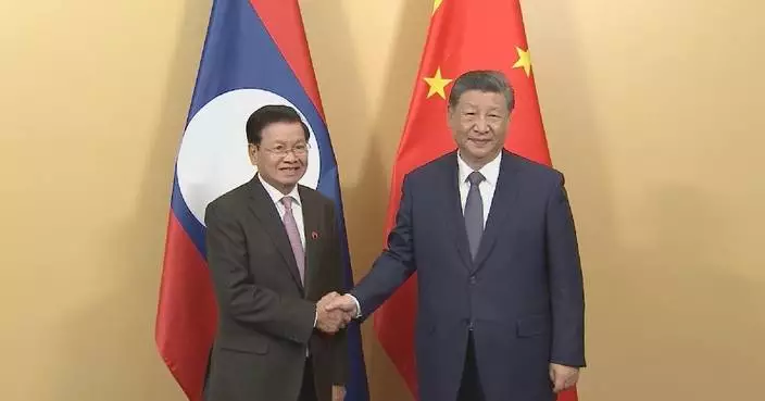 Xi urges China, Laos to forge model for Belt and Road cooperation