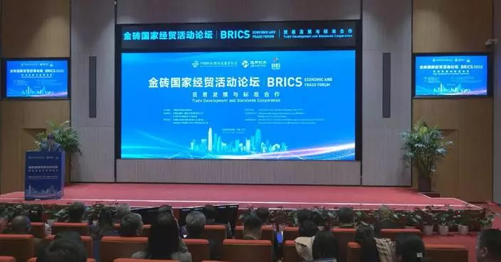 BRICS to accelerate standardization to further promote trade: forum