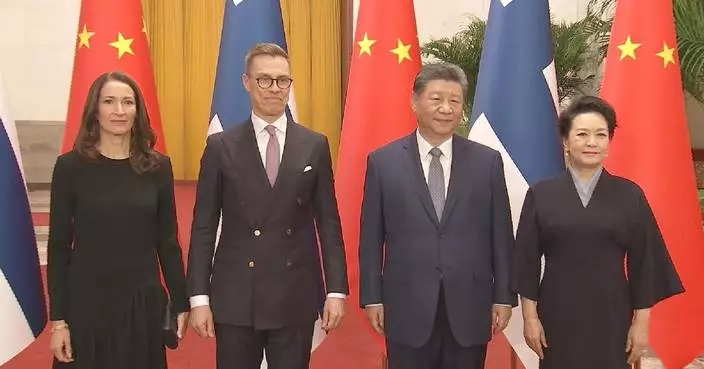 Xi holds welcome ceremony for visiting Finnish president