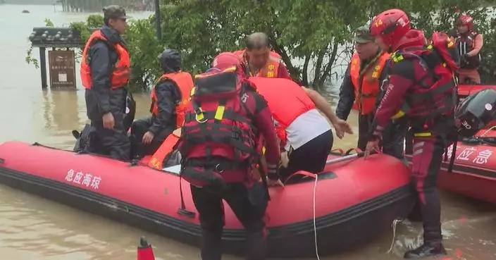 Rescue operations underway in Hainan as rain, flooding continue