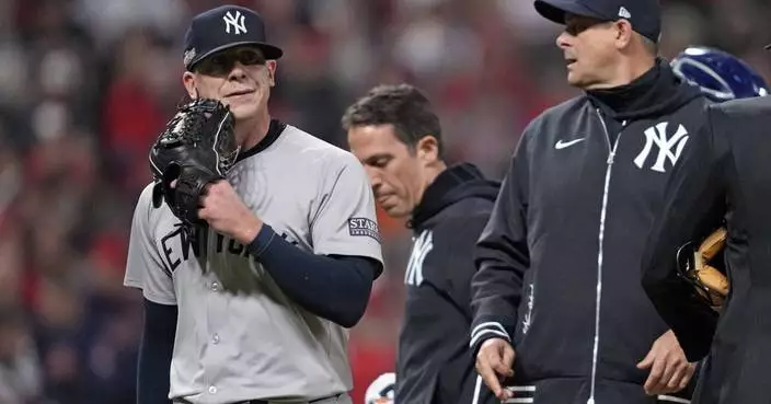 Leiter Jr. gets win in ALCS Game 4 for Yankees after being added to roster for injured Hamilton