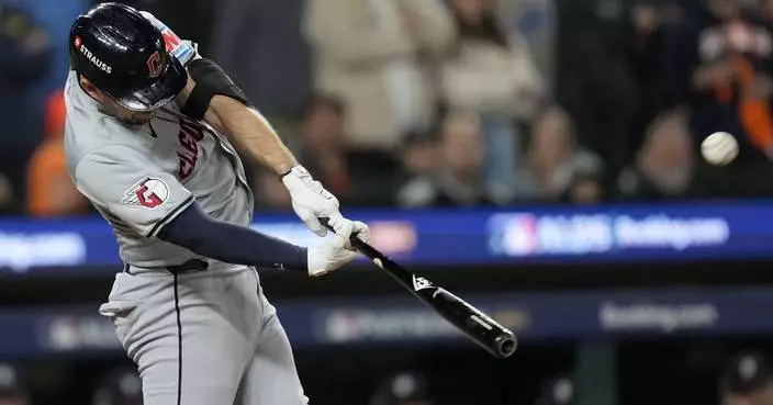 Fry&#8217;s 2-run homer, squeeze bunt lead Guardians over Tigers 5-4 and force ALDS Game 5