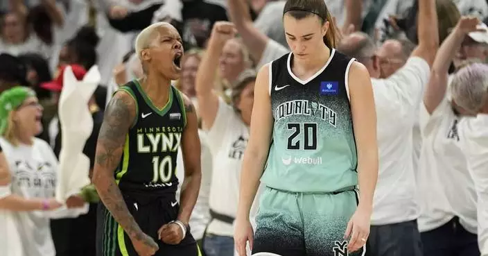 New York&#8217;s stars Breanna Stewart and Sabrina Ionescu struggle in Game 4 loss to Minnesota