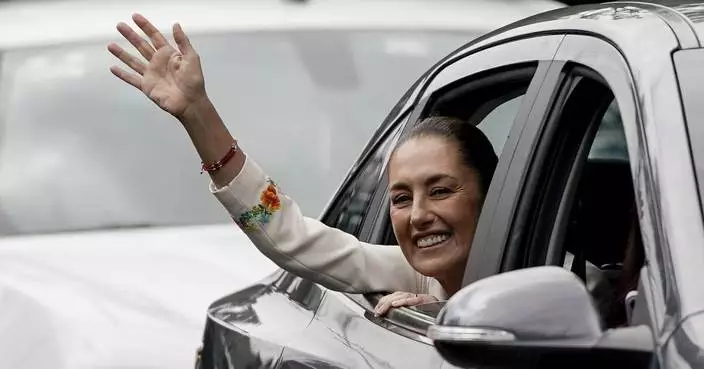 Claudia Sheinbaum sworn in as 1st female president of Mexico