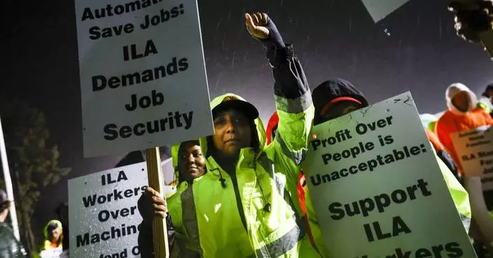 Dockworkers go on a strike that could reignite inflation and cause shortages in the holiday season