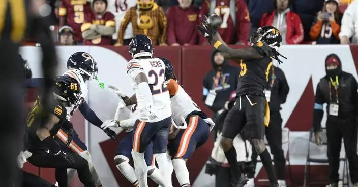 Tyrique Stevenson taunts Commanders fans seconds before Bears lose on Hail Mary touchdown