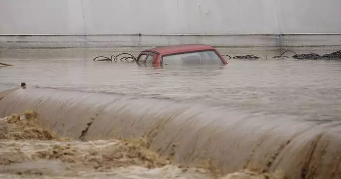 Heavy floods caused by severe rainstorm hit large parts of Bosnia