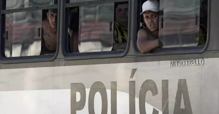 More than 250 fans of Uruguay&#8217;s Penarol detained in Rio after clashes with police