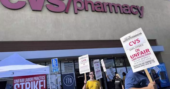 CVS workers strike at 7 Southern California stores for better pay and health care