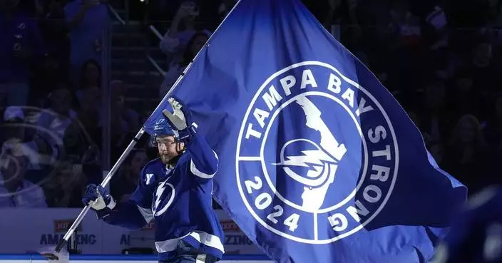 Kucherov gets 4th goal of the season, Lightning beat Canucks 4-1 in Milton-delayed home opener