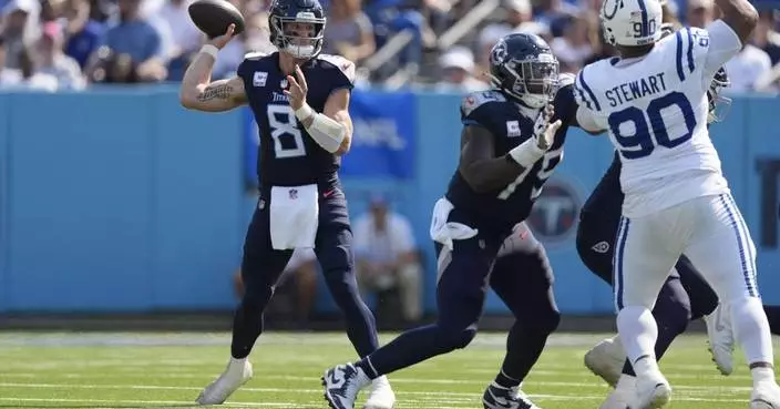 Titans rule out starter Will Levis due to shoulder injury. Mason Rudolph to start against Bills