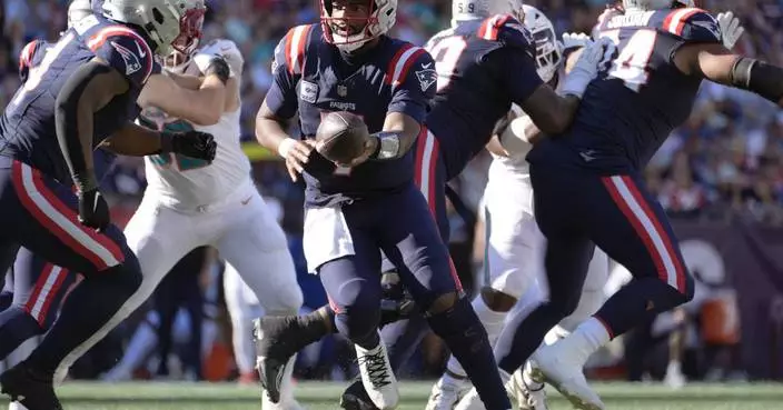 Patriots will go with first-round draft pick Drake Maye and bench QB Jacoby Brissett, AP source says