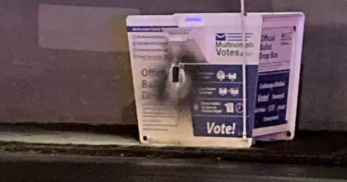 Hundreds of ballots are destroyed after fires are set in ballot drop boxes in Oregon and Washington