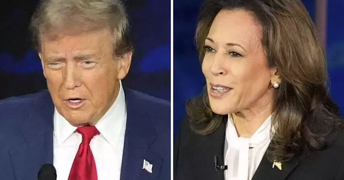 Harris and Trump hold rival events in battleground Pennsylvania