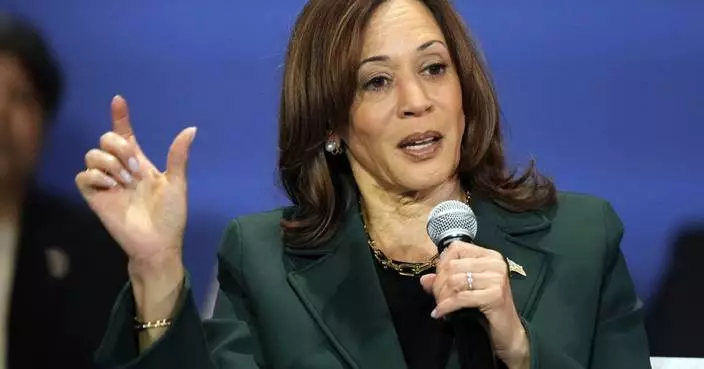 The Latest: Trump targets his base and Harris goes after moderates as early voting numbers rise