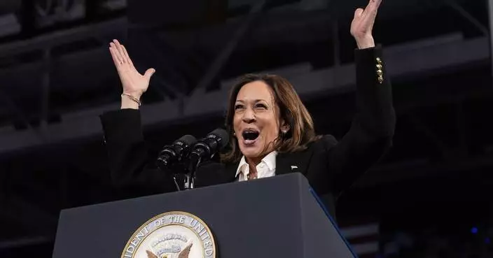 The Latest: Trump and Harris head back to Pennsylvania, the largest battleground state