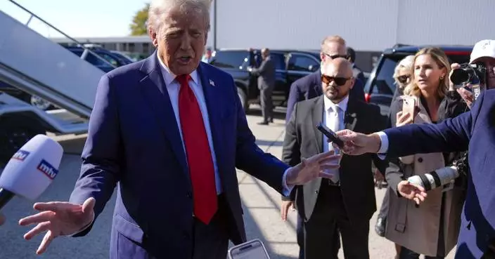 Trump fights back after Harris questions whether he is 'exhausted'