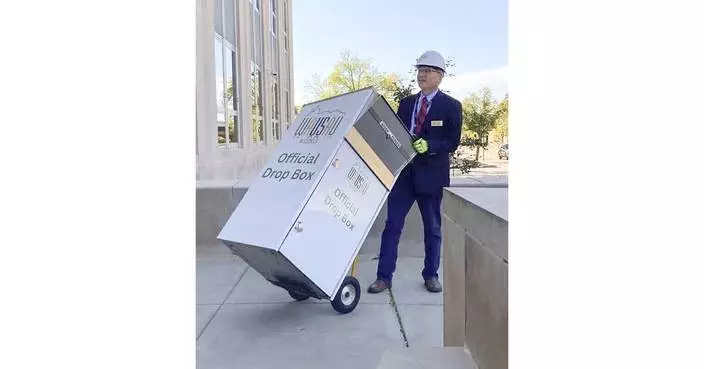 Wisconsin city replaces ballot drop box after mayor carted it away