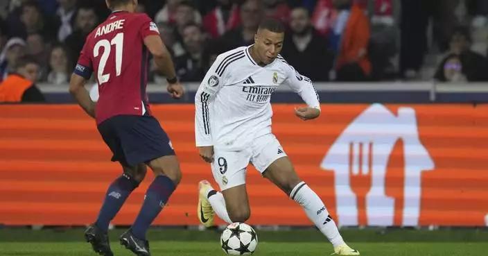 Mbappé can&#8217;t rescue Real Madrid in Champions League loss to Lille