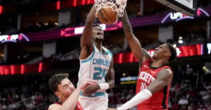 Hornets guard Brandon Miller to miss at least a week with strained left glute