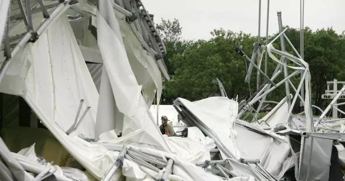 Tropicana Field shredded by Hurricane Milton is the latest sports venue damaged by weather