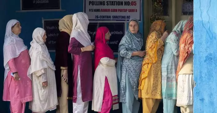 Indian-controlled Kashmir votes in final phase of polls to elect local government