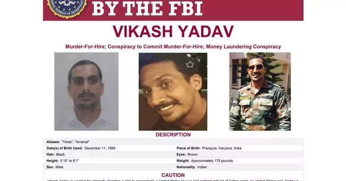 Indian government employee charged in foiled murder-for-hire plot in New York City