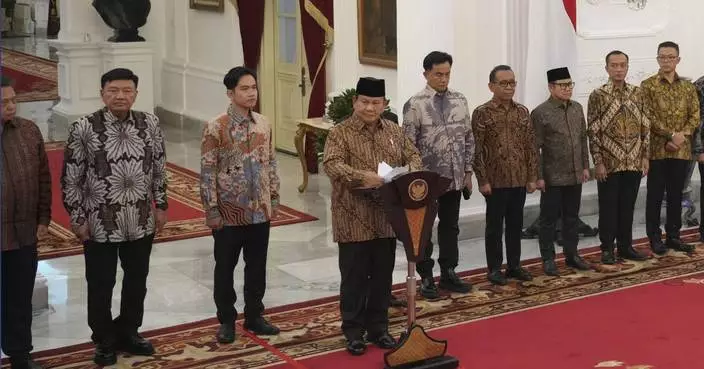 New President Subianto announces Indonesia&#8217;s largest-ever Cabinet, with 109 members