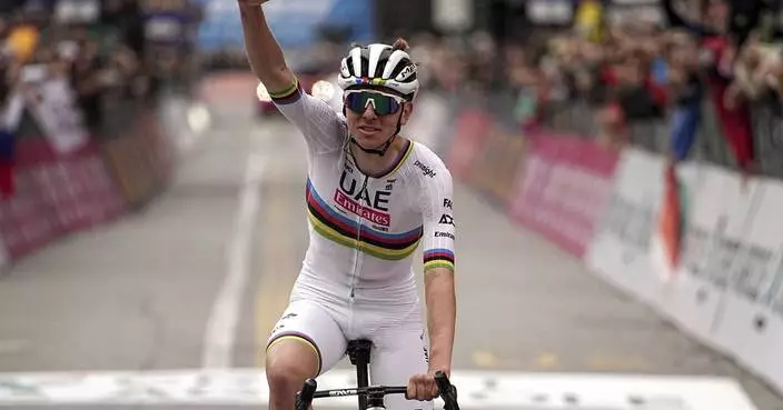 Pogačar wins 4th straight Tour of Lombardy with another trademark solo attack