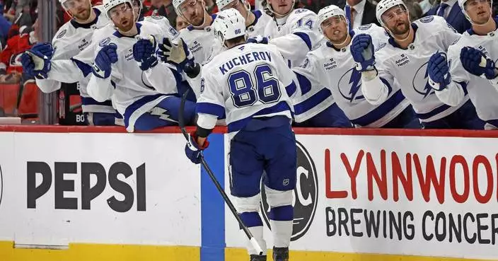 Lightning beat Hurricanes to cap a long week in North Carolina due to Hurricane Milton