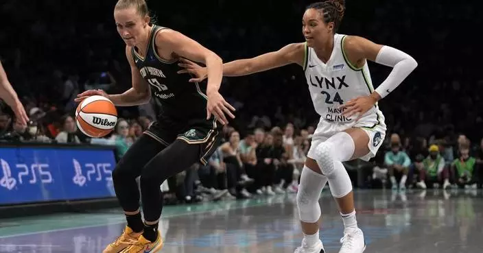 Breanna Stewart helps New York even WNBA Finals series as Liberty beat Lynx 80-66 in Game 2