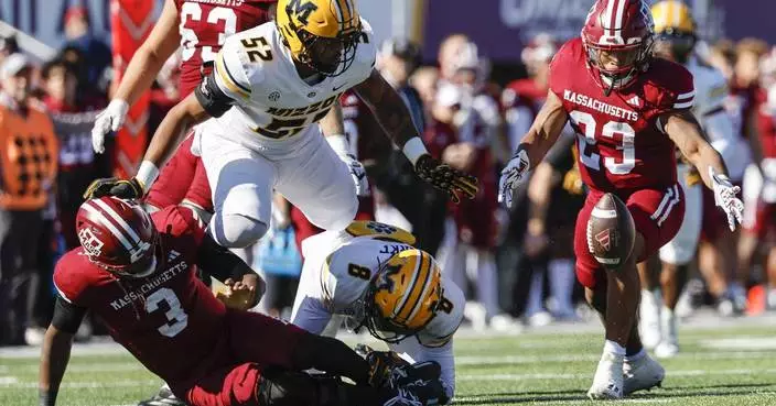 Luther Burden's long TD run gets No. 21 Missouri started in 45-3 rout of Minutemen