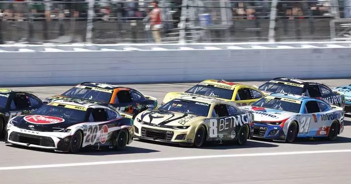 NASCAR playoffs roll into Talladega with cloud of lawsuit hanging over sport.