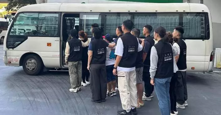 Hong Kong Immigration Department Arrests 11 Illegal Workers in Territory-Wide Operations