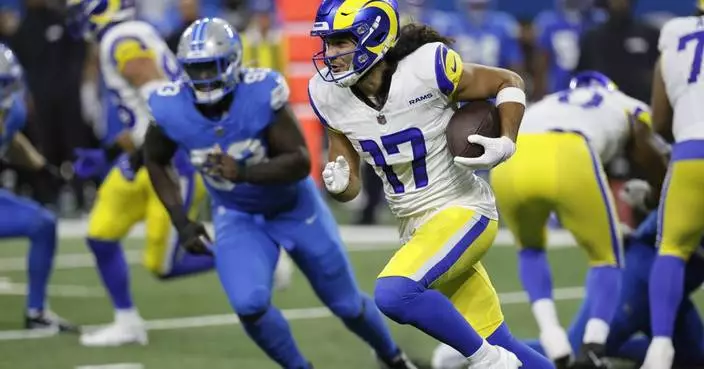 Rams WR Puka Nacua will play against the Vikings after a 5-game absence with a knee injury